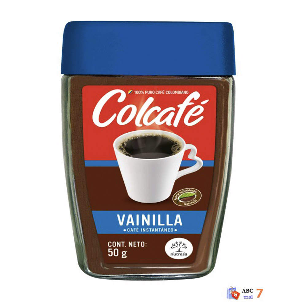 Colcafé Vainilla Frasco 50Gr | SuperBooM